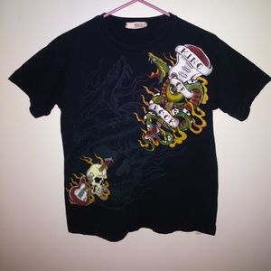 Route 66 Women's Top Rock-and-Roll T-shirt Medium